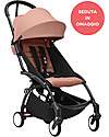 Stokke Promo Passeggino YOYO3 Telaio Nero e Seduta 6+ Ginger in Omaggio Passeggini Leggeri