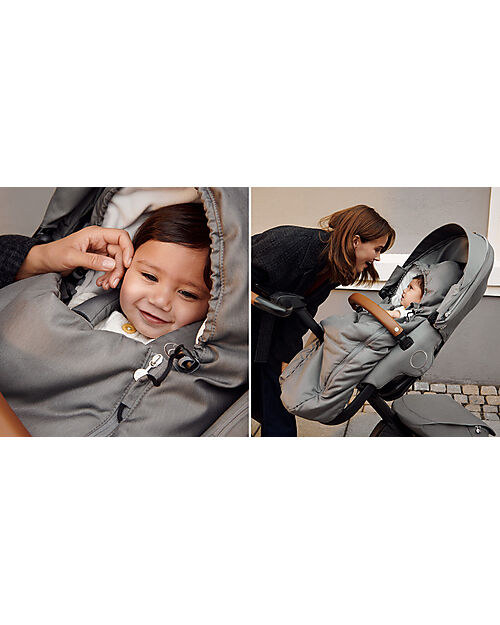 Stokke Sacco Coprigambe Xplory X - Modern Grey Sacchi Passeggino