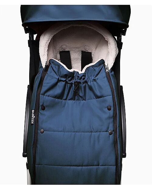 Stokke Sacco Invernale BABYZEN per passeggino YOYO - Blu Navy - Dai 6 Mesi Sacchi Passeggino