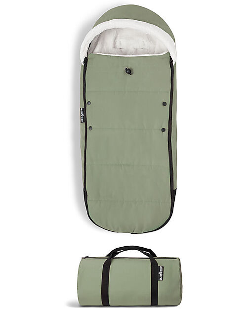 Stokke Sacco Invernale BABYZEN per passeggino YOYO - Oliva - Dai 6 Mesi Sacchi Passeggino