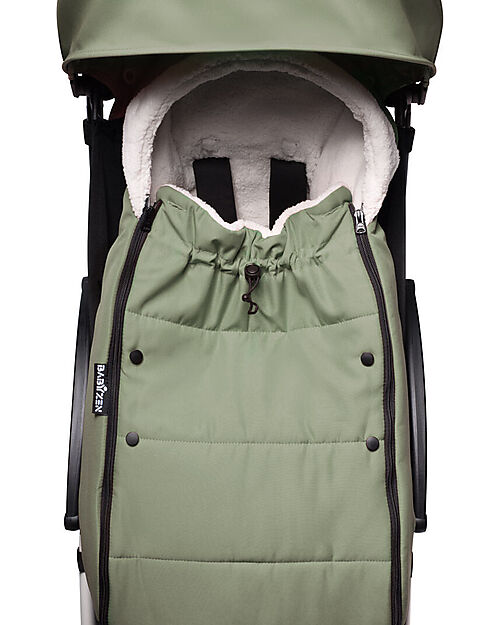 Stokke Sacco Invernale BABYZEN per passeggino YOYO - Oliva - Dai 6 Mesi Sacchi Passeggino