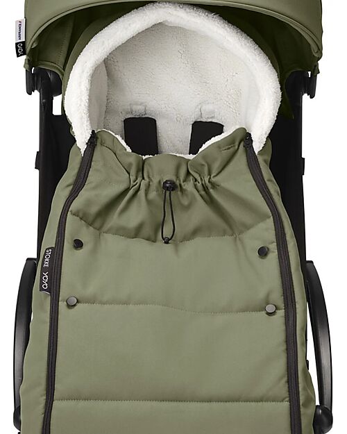 Stokke Sacco Invernale per Passeggino YOYO - Olive Sacchi Passeggino