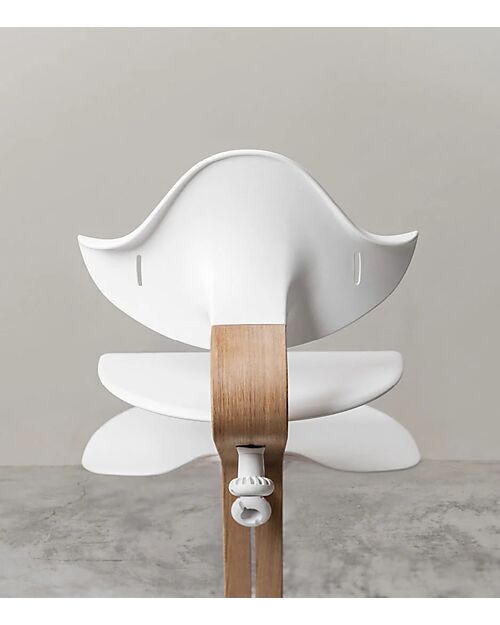 Stokke Sedia Evolutiva Nomi - Bianco - Legno di Rovere Seggioloni Pappa
