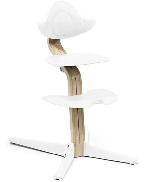 Stokke Sedia Evolutiva Nomi - Bianco - Natural Seggioloni Pappa