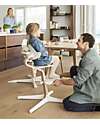 Stokke Sedia Evolutiva Nomi - Bianco - Natural Seggioloni Pappa