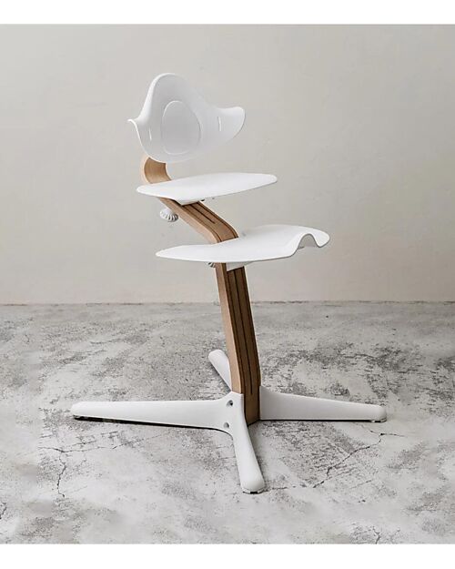 Stokke Sedia Evolutiva Nomi - Bianco - Natural Seggioloni Pappa