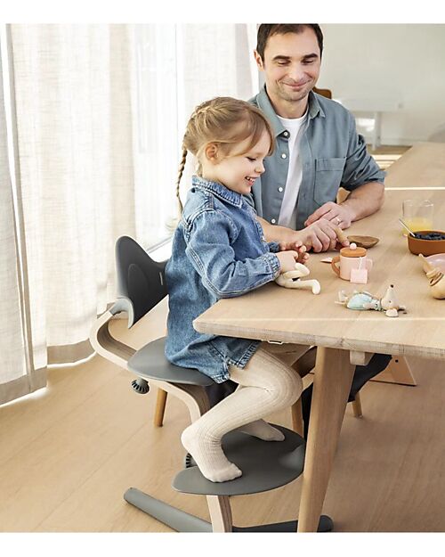 Stokke Sedia Evolutiva Nomi - Natural - Grey Seggioloni Pappa