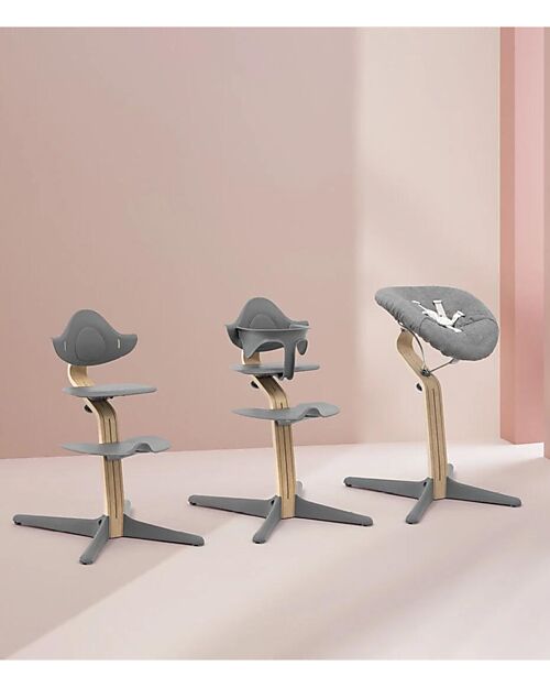 Stokke Sedia Evolutiva Nomi - Natural - Grey Seggioloni Pappa