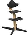 Stokke Sedia Evolutiva Nomi - Nero - Legno di Rovere Seggioloni Pappa