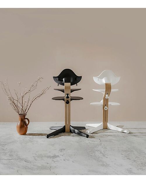 Stokke Sedia Evolutiva Nomi - Nero - Legno di Rovere Seggioloni Pappa