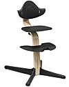 Stokke Sedia Evolutiva Nomi - Nero - Natural Seggioloni Pappa