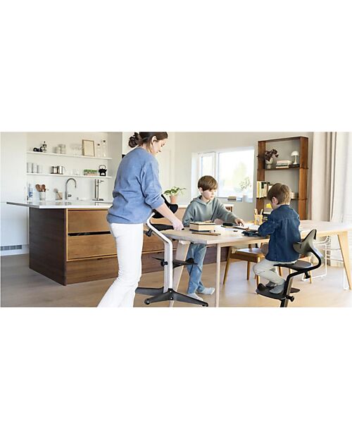 Stokke Sedia Evolutiva Nomi - Nero - Natural Seggioloni Pappa