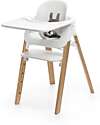 Stokke Sedia Evolutiva Steps - Bianco - Legno Seggioloni Pappa