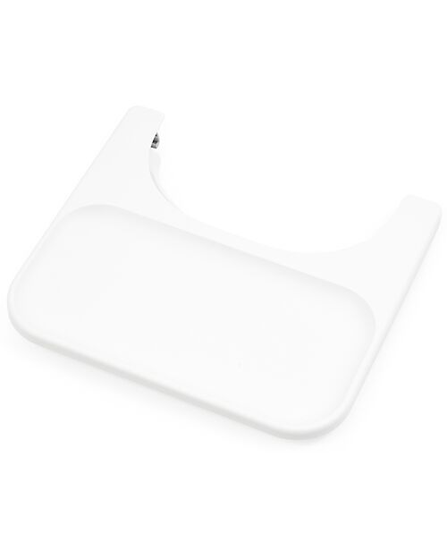 Stokke Sedia Evolutiva Steps con Baby Set Vassoio e Imbracatura - Bianco e Naturale - Dai 6 Mesi Seggioloni Pappa