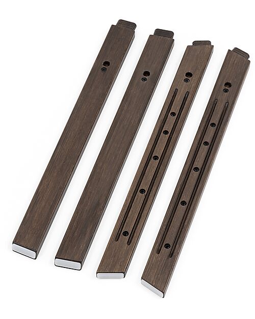 Stokke Sedia Evolutiva Steps con Baby Set Vassoio e Imbracatura - Nero e Marrone - Dai 6 Mesi Seggioloni Pappa