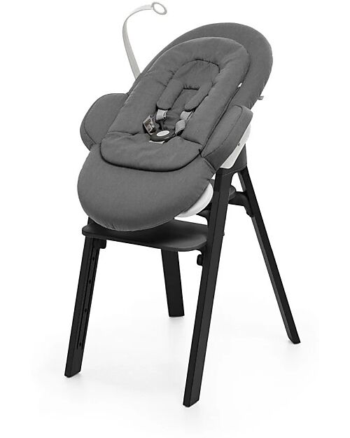Stokke Sedia Evolutiva Steps - Nero Seggioloni Pappa