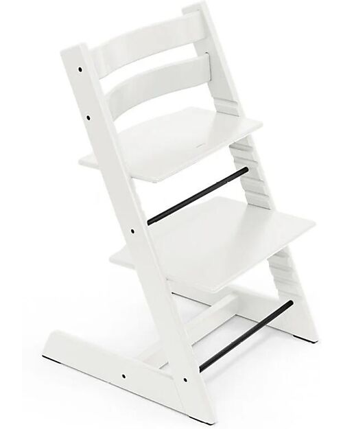 Stokke Sedia Evolutiva Tripp Trapp - Bianco - Legno di Faggio Seggioloni Pappa