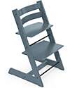 Stokke Sedia Evolutiva Tripp Trapp - Fjord Blue - Legno di Faggio Seggioloni Pappa