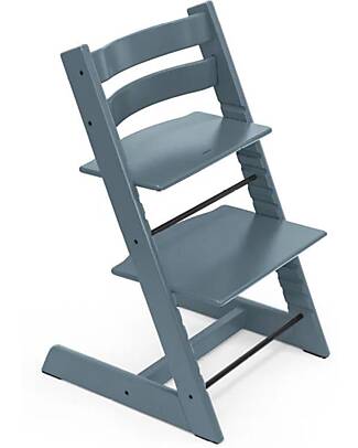 Stokke Sedia Evolutiva Tripp Trapp - Fjord Blue - Legno di Faggio Seggioloni Pappa