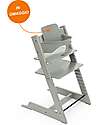 Stokke  Sedia Evolutiva Tripp Trapp - Glacier Green - Legno di Faggio - Baby Set in OMAGGIO! Seggioloni Pappa