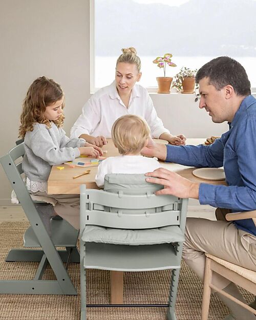 Stokke Sedia Evolutiva Tripp Trapp - Glacier Green - Legno di Faggio Seggioloni Pappa