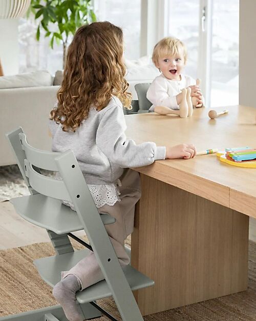 Stokke Sedia Evolutiva Tripp Trapp - Glacier Green - Legno di Faggio Seggioloni Pappa
