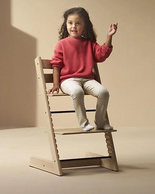 Stokke Sedia Evolutiva Tripp Trapp - Naturale - Legno di Faggio Seggioloni Pappa