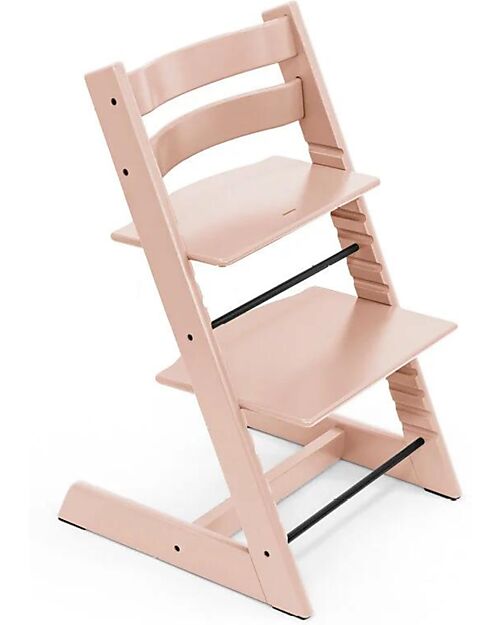 Stokke Sedia Evolutiva Tripp Trapp - Serene Pink - Legno di Faggio Seggioloni Pappa