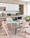 Stokke Sedia Evolutiva Tripp Trapp - Serene Pink - Legno di Faggio Seggioloni Pappa
