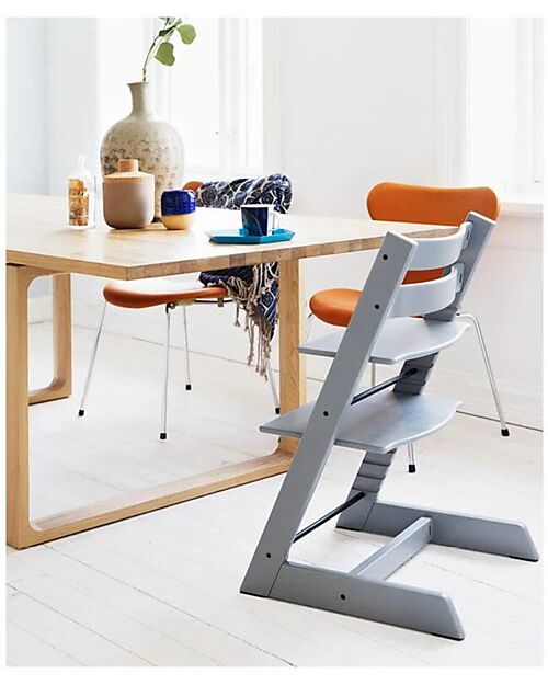 Stokke Sedia Evolutiva Tripp Trapp - Storm Grey - Legno di Faggio Seggioloni Pappa