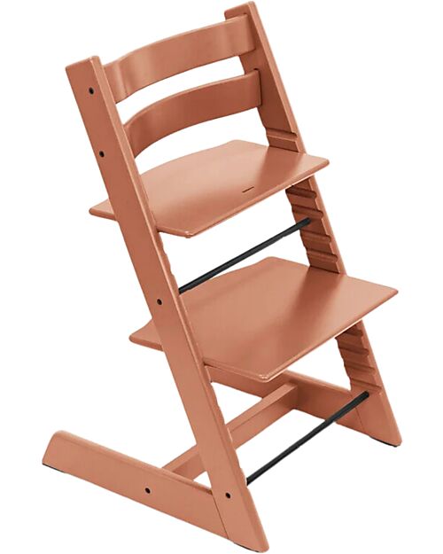 Stokke Sedia Evolutiva Tripp Trapp - Terracotta - Legno di Faggio Seggioloni Pappa