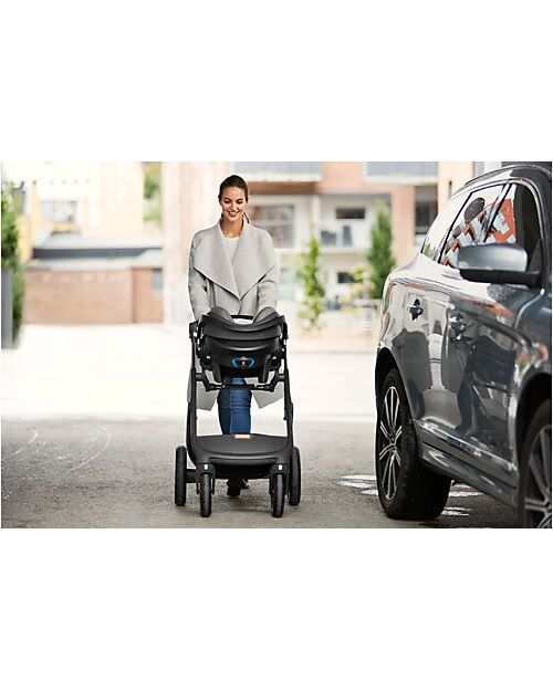 Stokke Seggiolino Auto iZi Go Modular X1 by Be Safe - Nero - Gruppo 0+/1 Seggiolini Auto Gruppo 0+/1