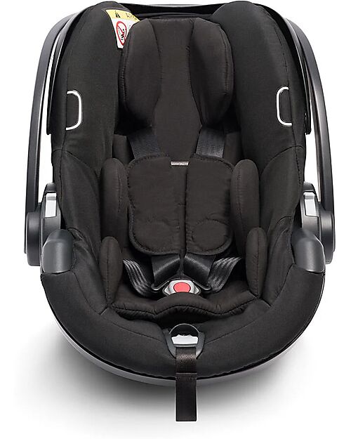 Stokke Seggiolino Auto YOYO - Nero - da 0 a 12 Mesi - Collaborazione BeSafe Seggiolini Auto Gruppo 0+/1