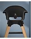 Stokke Seggiolone Clikk - Black Natural - da 6 Mesi a 3 Anni - Legno Massiccio Seggioloni Pappa