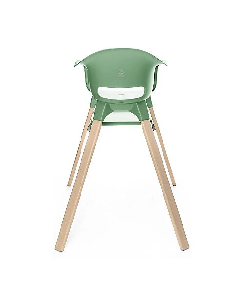 Stokke Seggiolone Clikk - Clover Green - da 6 Mesi a 3 Anni - Legno Massiccio Seggioloni Pappa