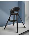 Stokke Seggiolone Clikk - Midnight Black - da 6 Mesi a 3 Anni - Legno Massiccio Seggioloni Pappa