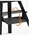 Stokke Seggiolone Clikk - Midnight Black - da 6 Mesi a 3 Anni - Legno Massiccio Seggioloni Pappa
