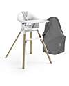 Stokke Seggiolone Clikk - White - da 6 Mesi a 3 Anni - Legno Massiccio Seggioloni Pappa