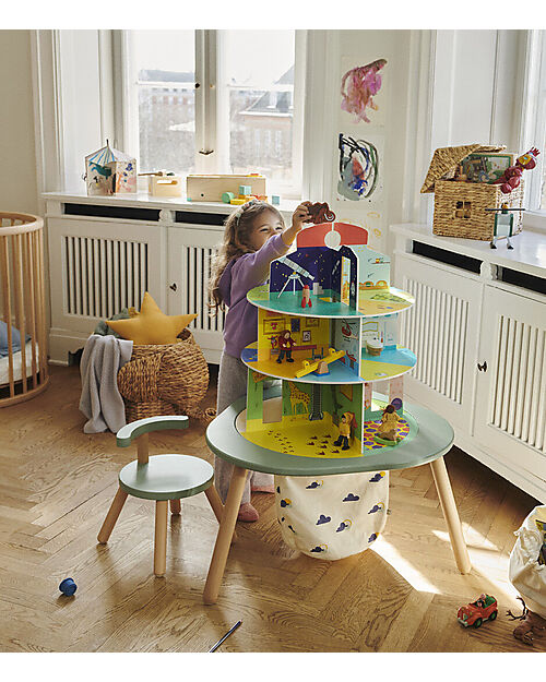Stokke Set 6 Bambole - Casa delle Bambole - per Tavolo da Gioco MuTable - in Legno Tavoli
