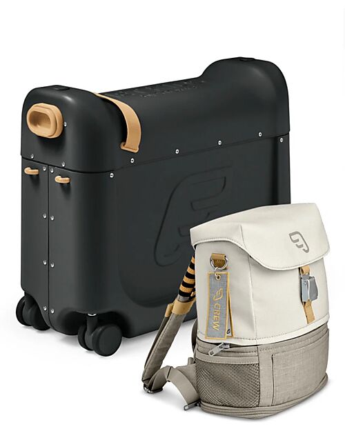 Stokke Set da Viaggio - BedBox + Crew BackPack - Bianco/Nero Borse da Viaggio