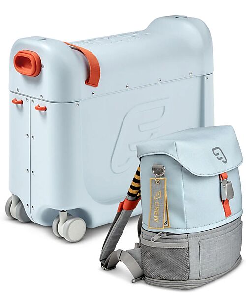 Stokke Set da Viaggio - BedBox + Crew BackPack - Blu Borse da Viaggio