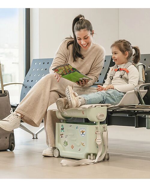 Stokke Set da Viaggio - BedBox + Crew BackPack - Verde Borse da Viaggio