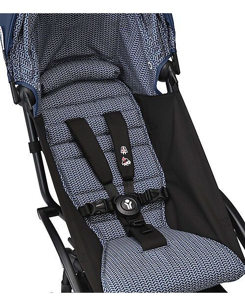 Stokke Set Rivestimento per Passeggino YOYO3 - 6+ Mesi - Air France Blue Passeggini Leggeri