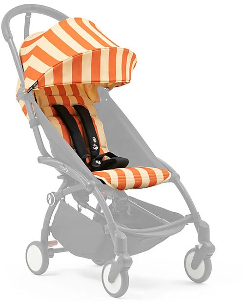 Stokke Set Rivestimento per Passeggino YOYO3 - 6+ Mesi - Capri - Collezione Riviera Passeggini Leggeri
