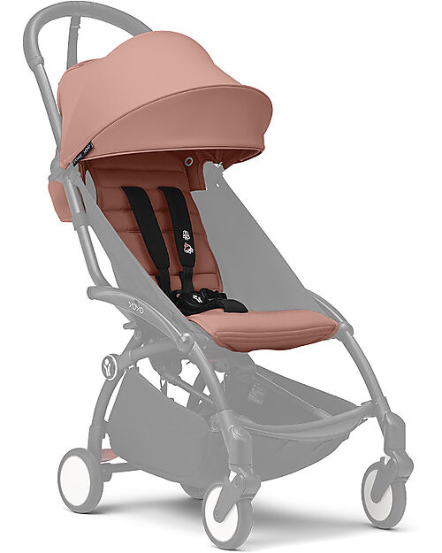 Stokke Set Rivestimento per Passeggino YOYO3 - 6+ Mesi - Ginger Passeggini Leggeri