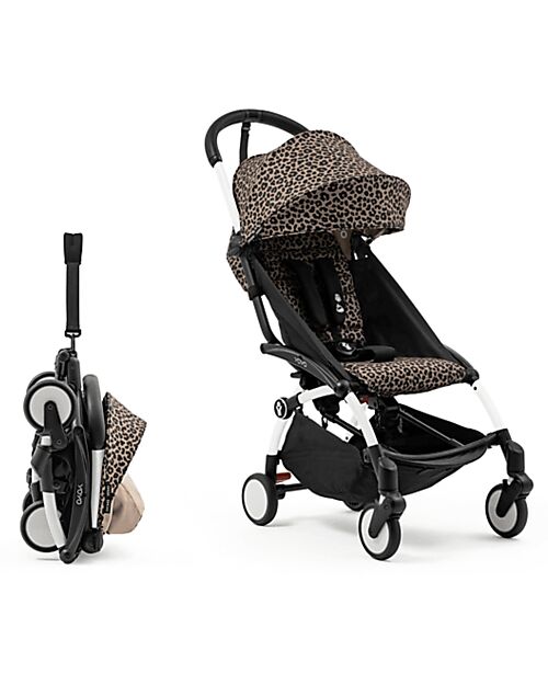 Stokke Set Rivestimento per Passeggino YOYO3 - 6+ Mesi - Leopard - Collezione Wild Passeggini Classici