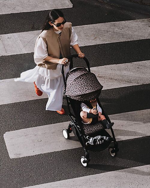 Stokke Set Rivestimento per Passeggino YOYO3 - 6+ Mesi - Leopard - Collezione Wild Passeggini Leggeri