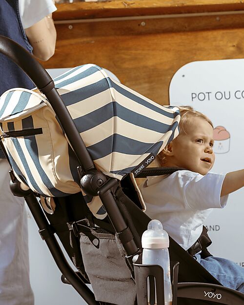Stokke Set Rivestimento per Passeggino YOYO3 - 6+ Mesi - Monaco - Collezione Riviera Passeggini Leggeri
