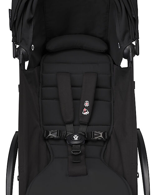 Stokke Set Rivestimento per Passeggino YOYO3 - 6+ Mesi - Nero Passeggini Leggeri