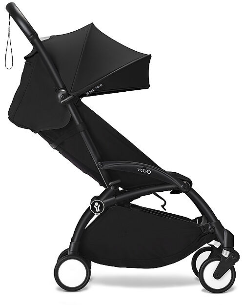 Stokke Set Rivestimento per Passeggino YOYO3 - 6+ Mesi - Nero Passeggini Leggeri